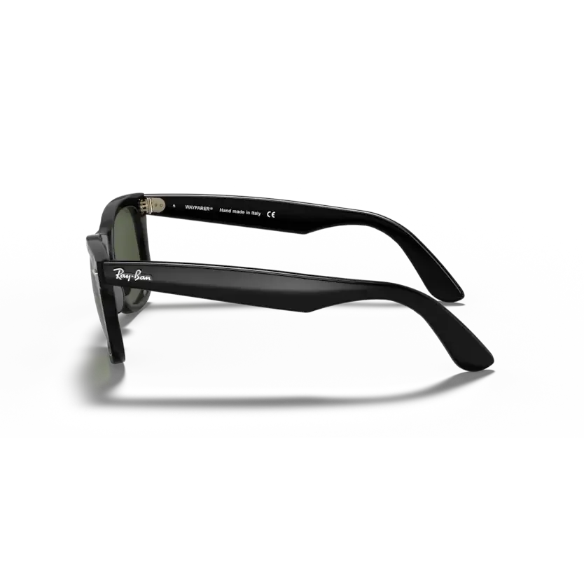 Side view of rayban wayfarer #color_black