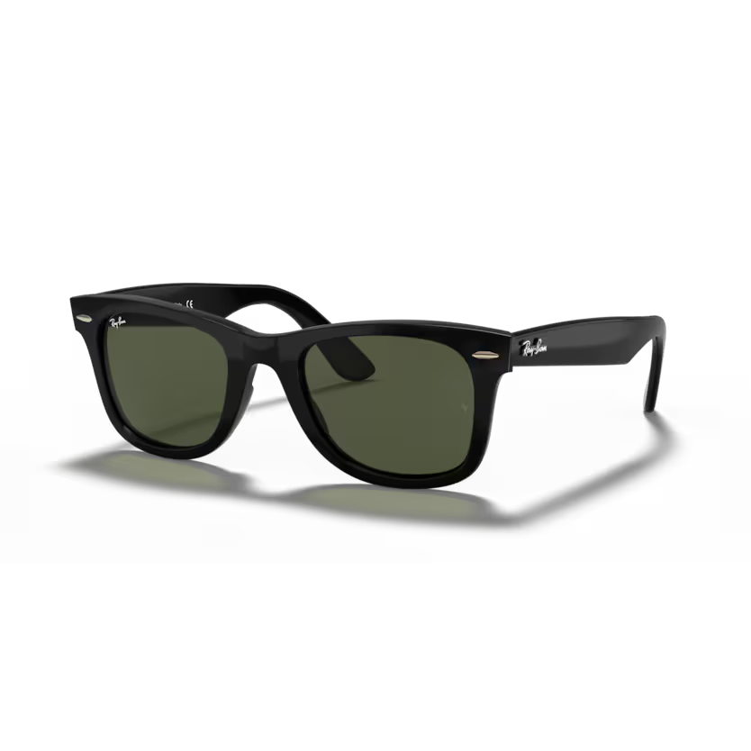 Left view of rayban wayfarer #color_black