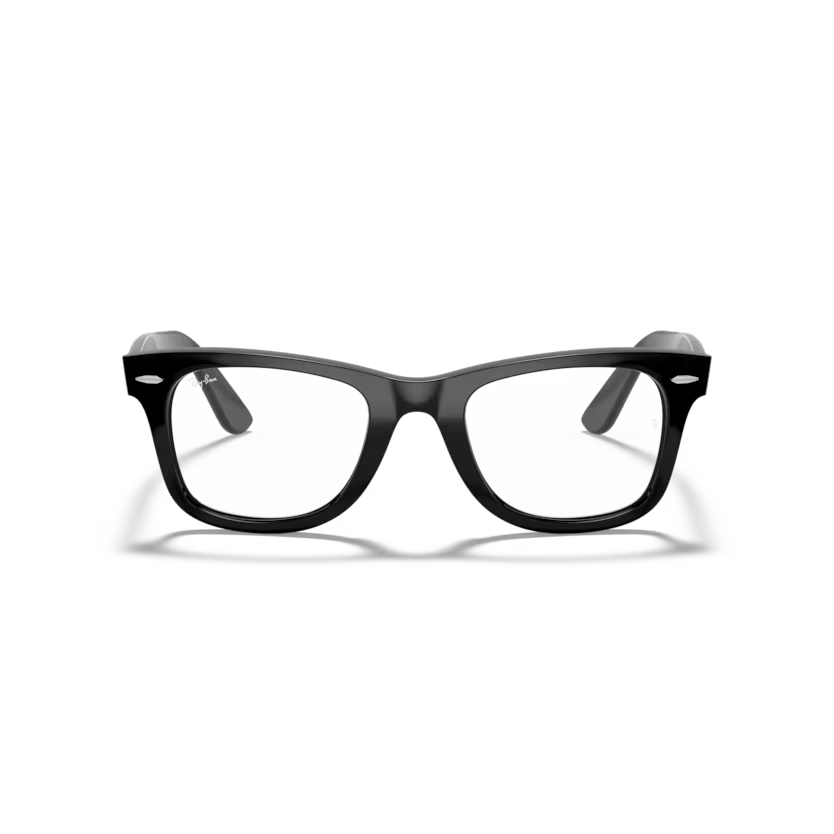 Front view of rayban wayfare ease frame #color_black