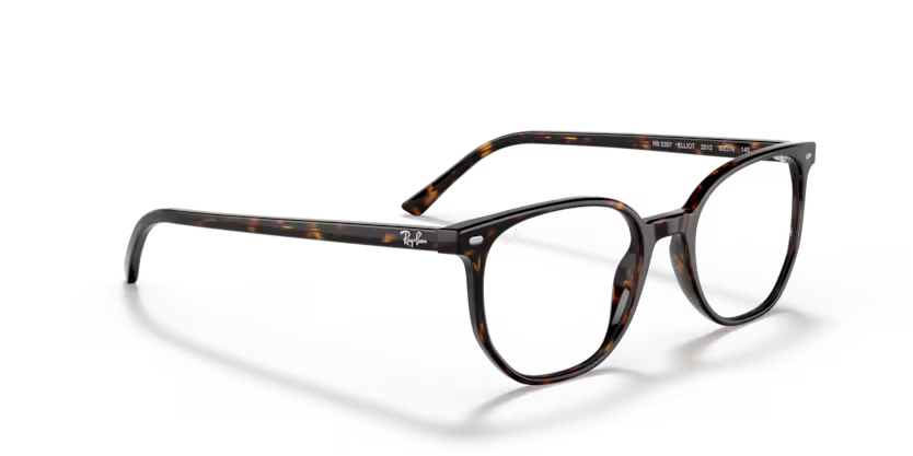 Right view of rayban elliot optics frame #color_havana