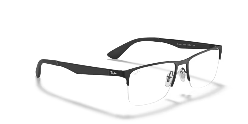 Right view of rayban optics frame #color_matte black