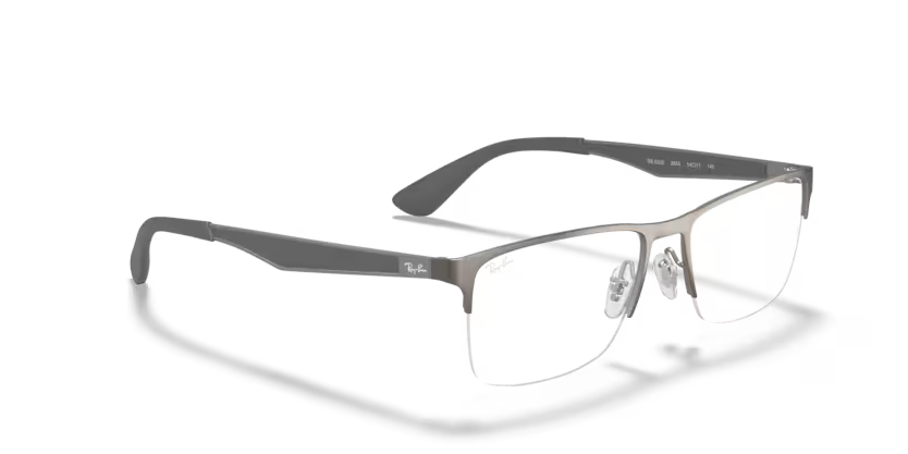 Right view of rayban optics frame #color_matte gunmetal