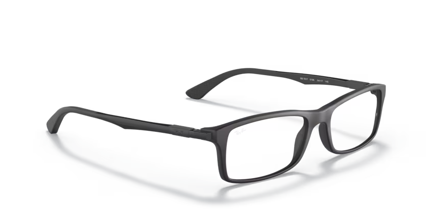 Right view of rayban optics frame #color_matte black
