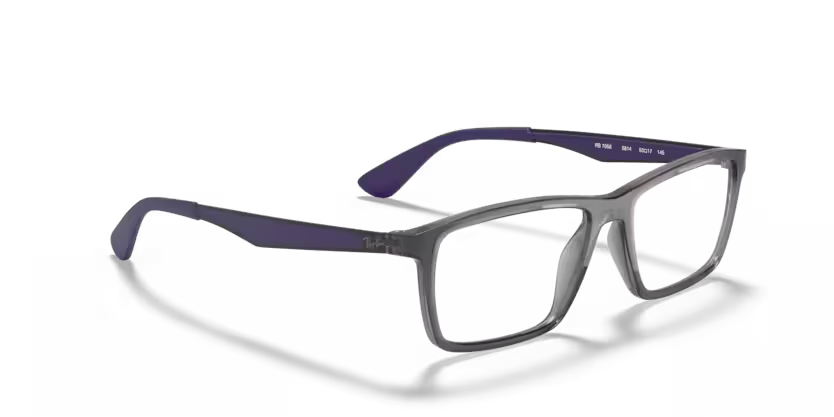 Right view of rayban optics frame #color_transparent grey