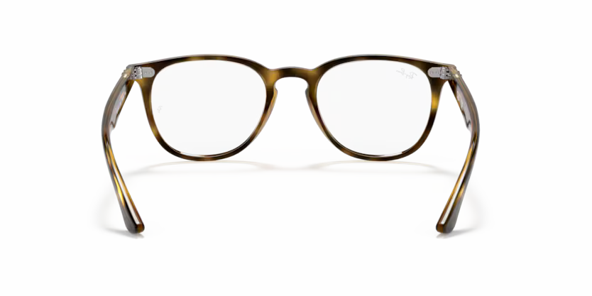 Back view of rayban optics frame #color_havana
