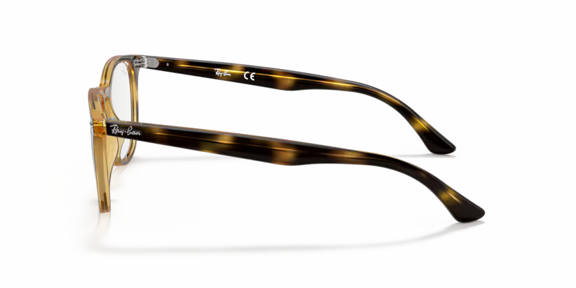 Left view of rayban optics frame #color_havana