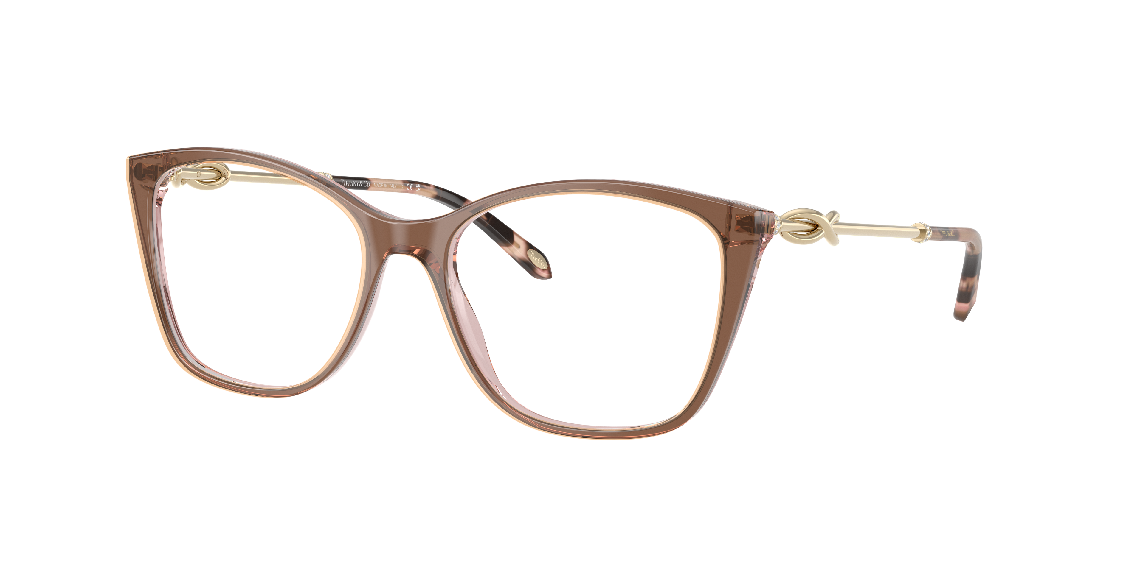 Side view of Tiffany 2160B 1#color_Havana on tiffany blue