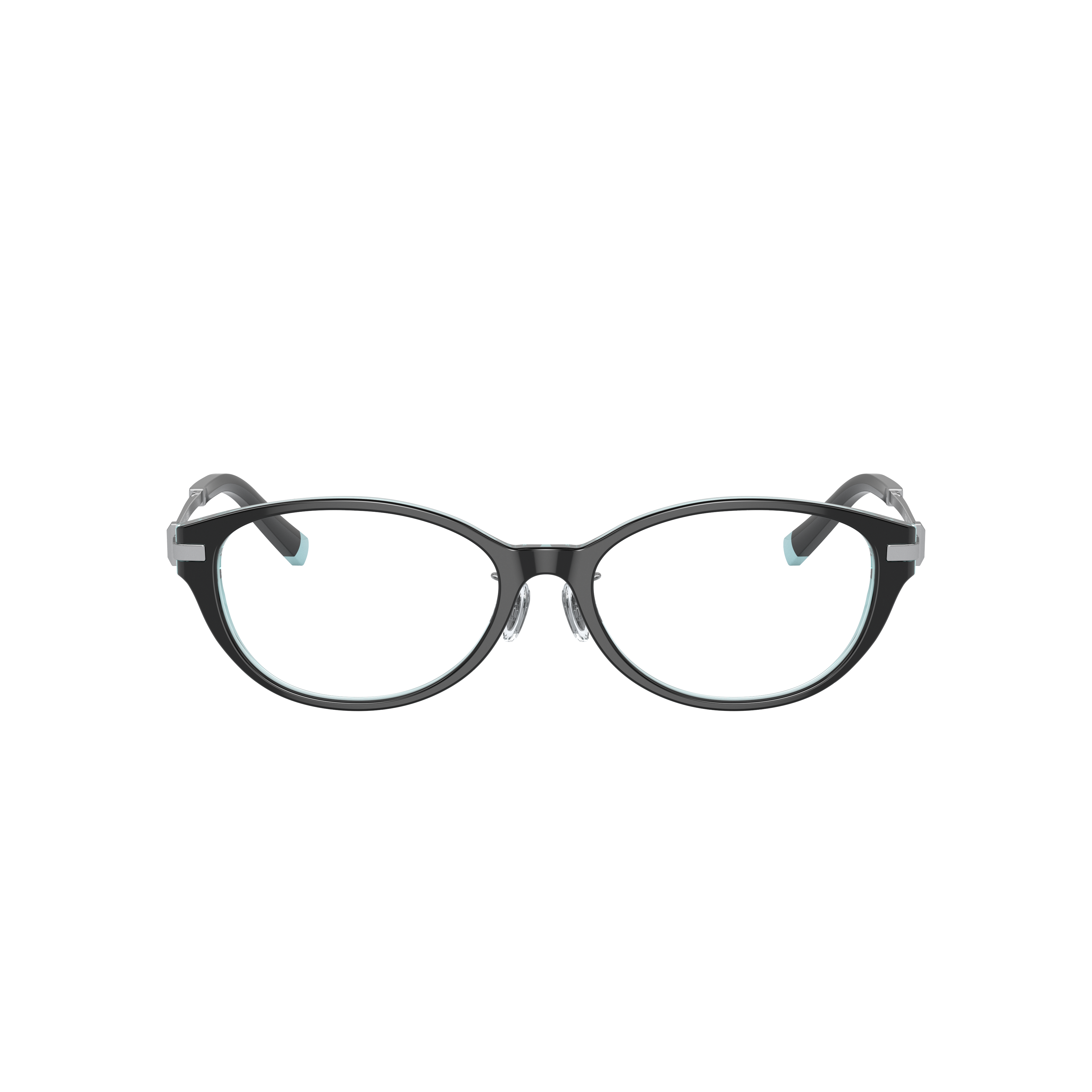 Front view of Tiffany 2225D 1#color_Black on crystal tiffany blue