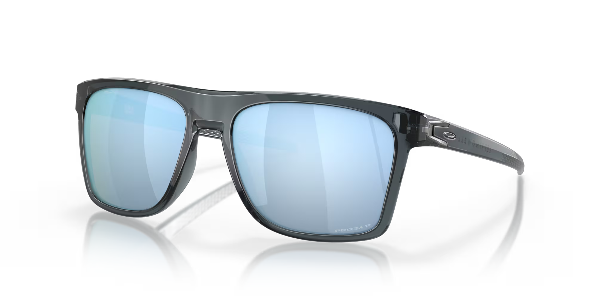 Front view of Oakley Leffingwell #color_Crystal Black