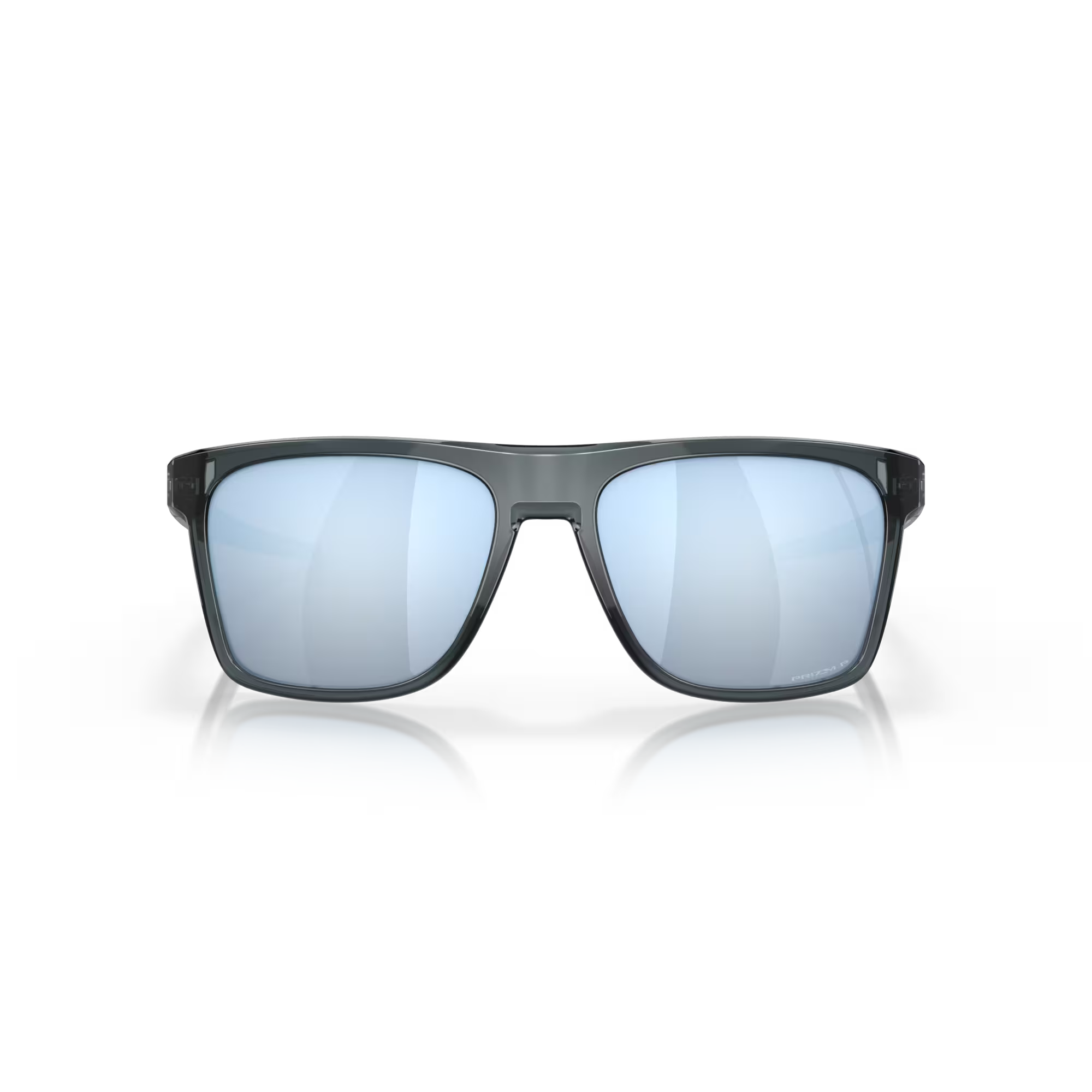 Front view of Oakley Leffingwell #color_Crystal Black