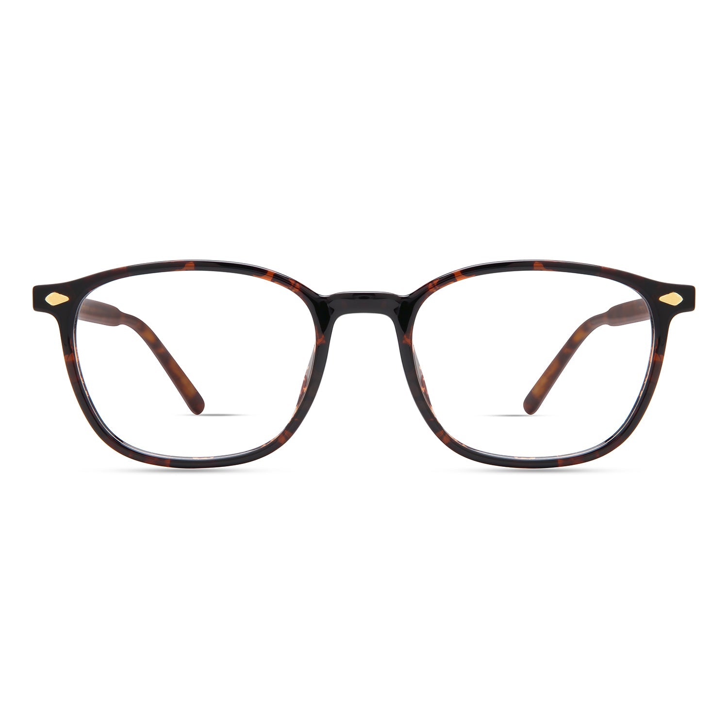 Front view of Eco Andes 1#color_dark tortoise