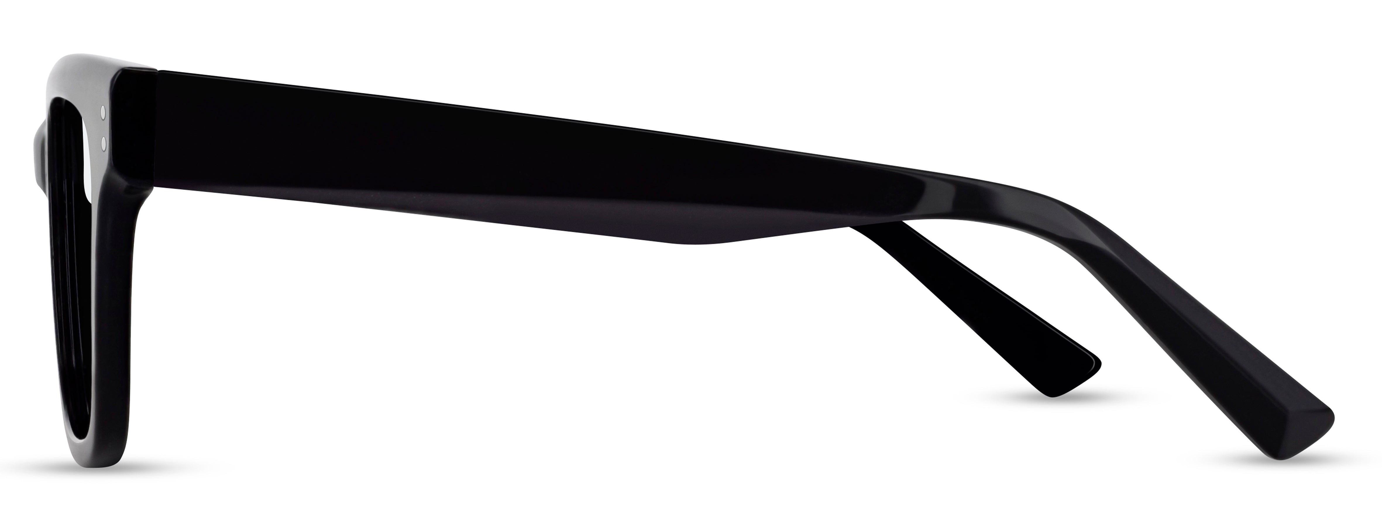 Angled view of Arhlo frame ARH004#color_C1 Matt Black