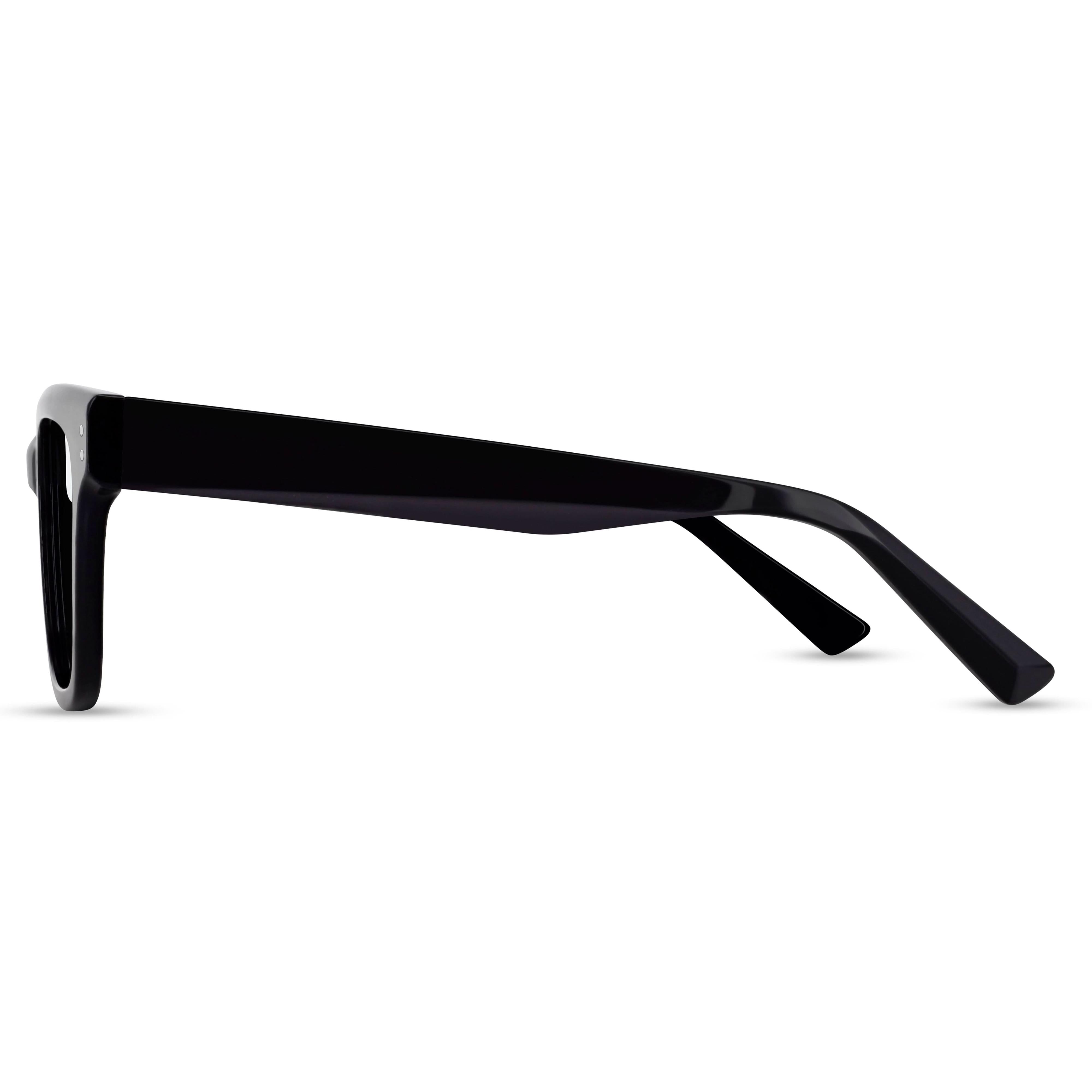 Angled view of Arhlo frame ARH004#color_C1 Matt Black