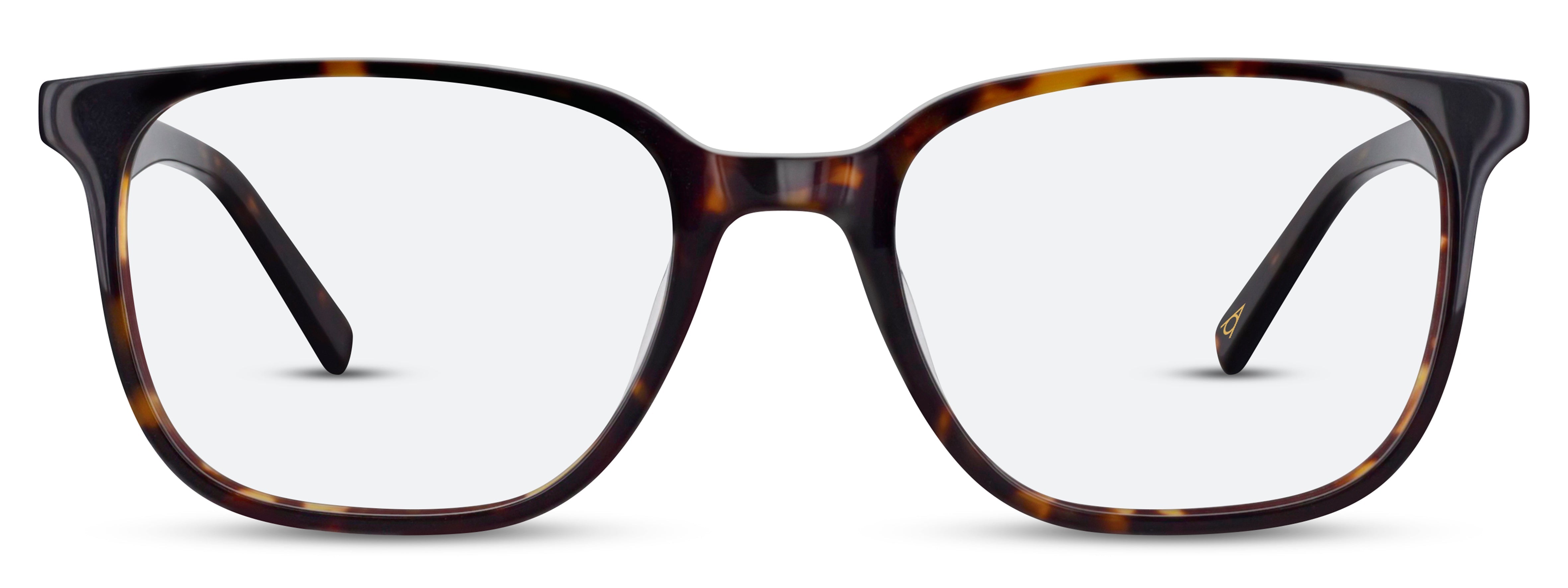 Front view of Arhlo frame ARH010#color_C1 Polished Tortoiseshell