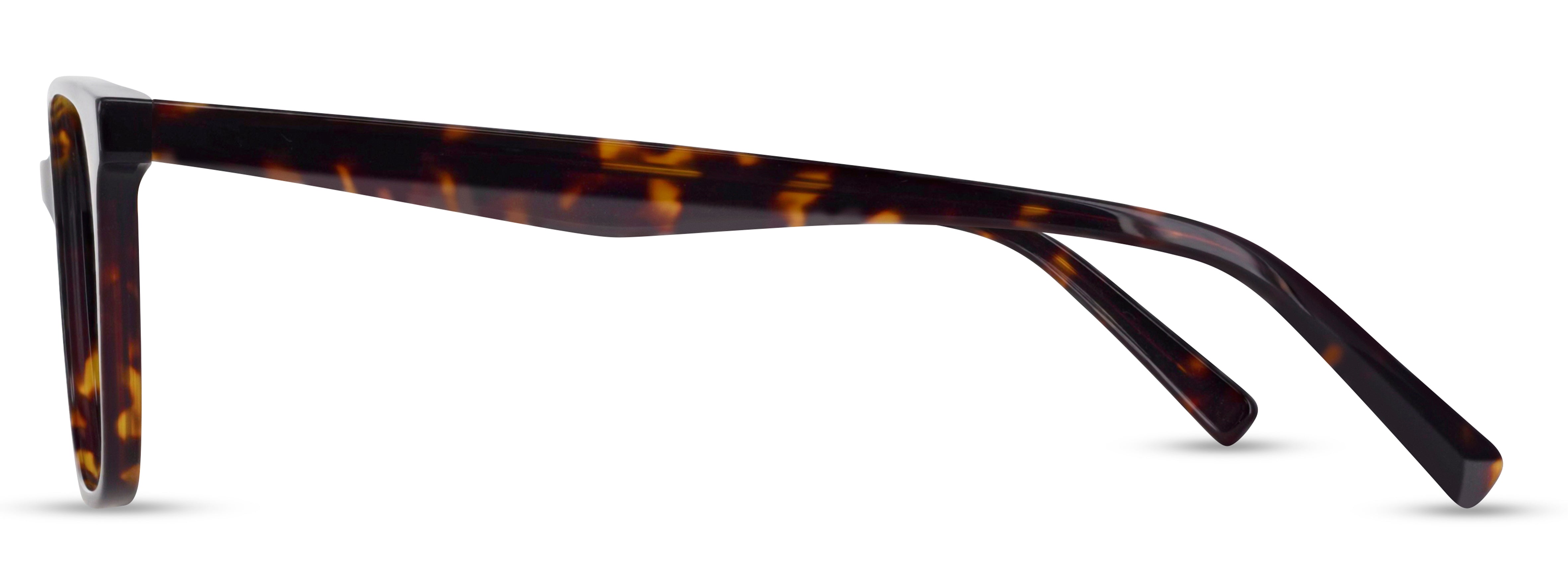 Angled view of Arhlo frame ARH010#color_C1 Polished Tortoiseshell