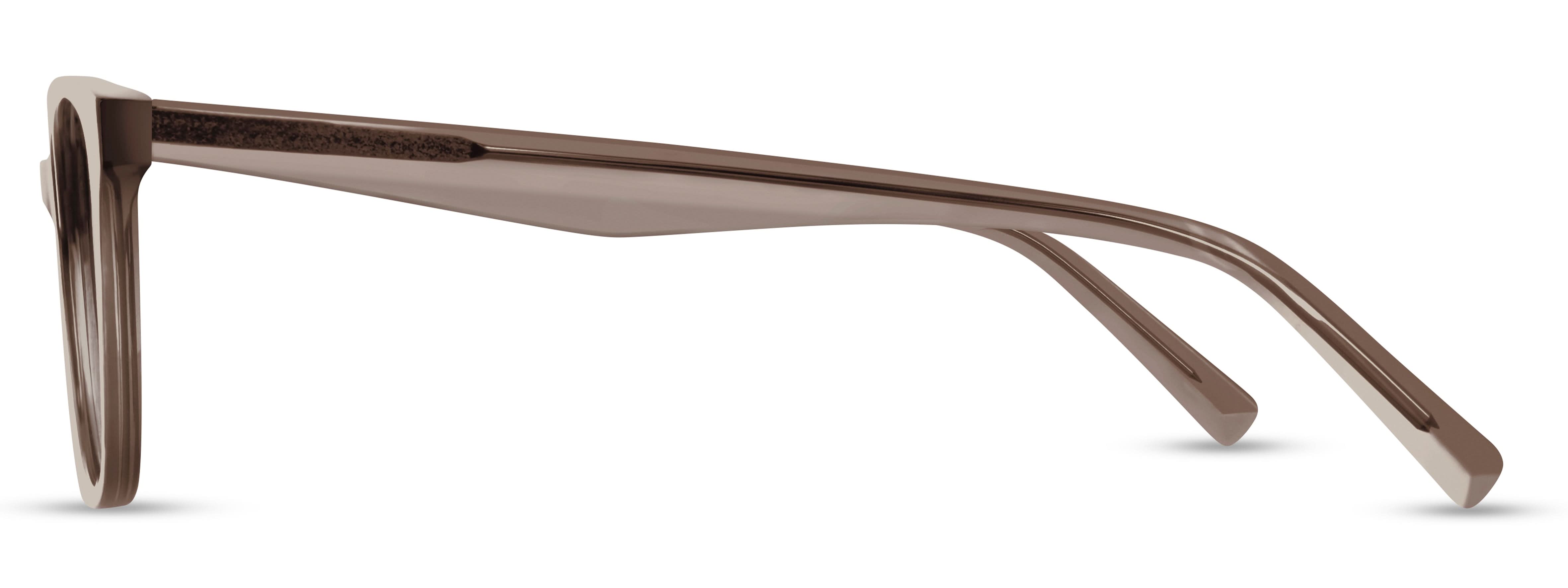 Angled view of Arhlo frame ARH010#color_C2 Polished Grey Crystal