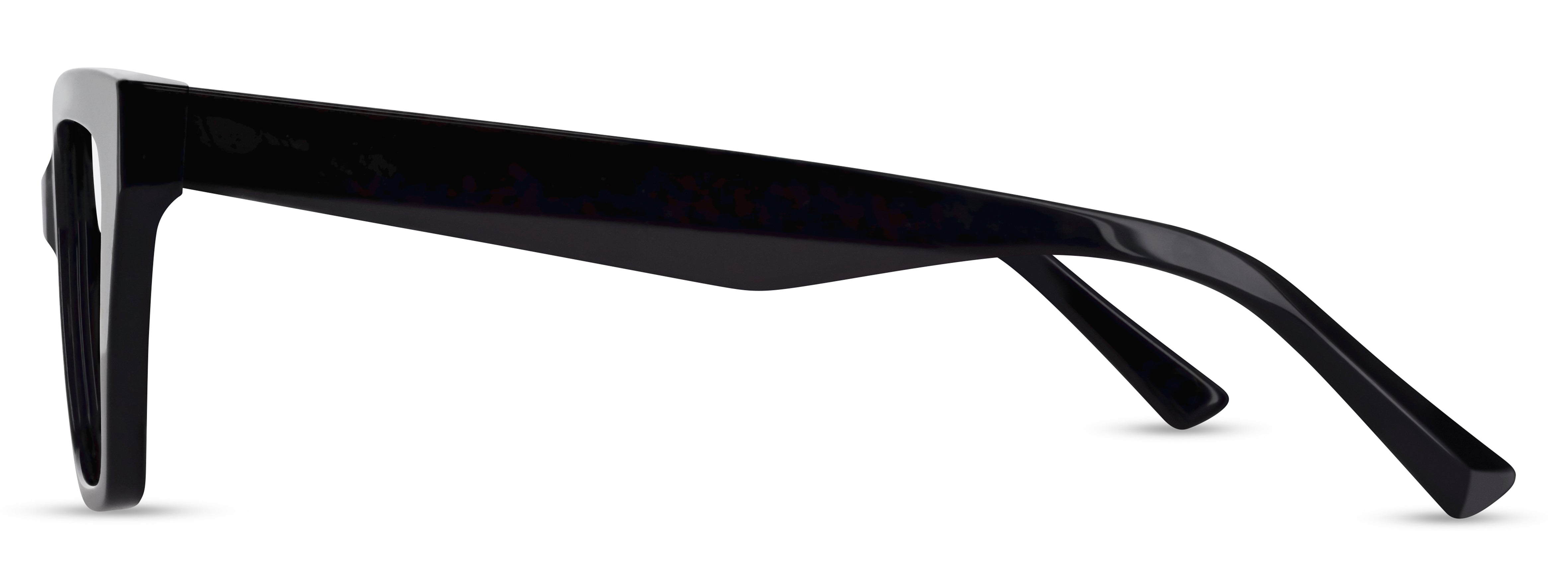Angled view of Arhlo frame ARH013#color_C1 Black