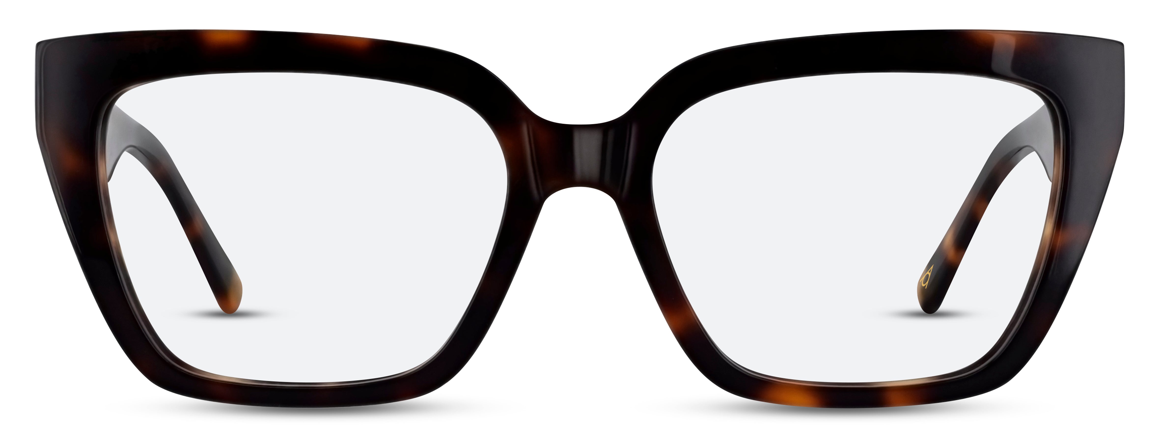 Front view of Arhlo frame ARH013#color_C2 Polished Tortoiseshell