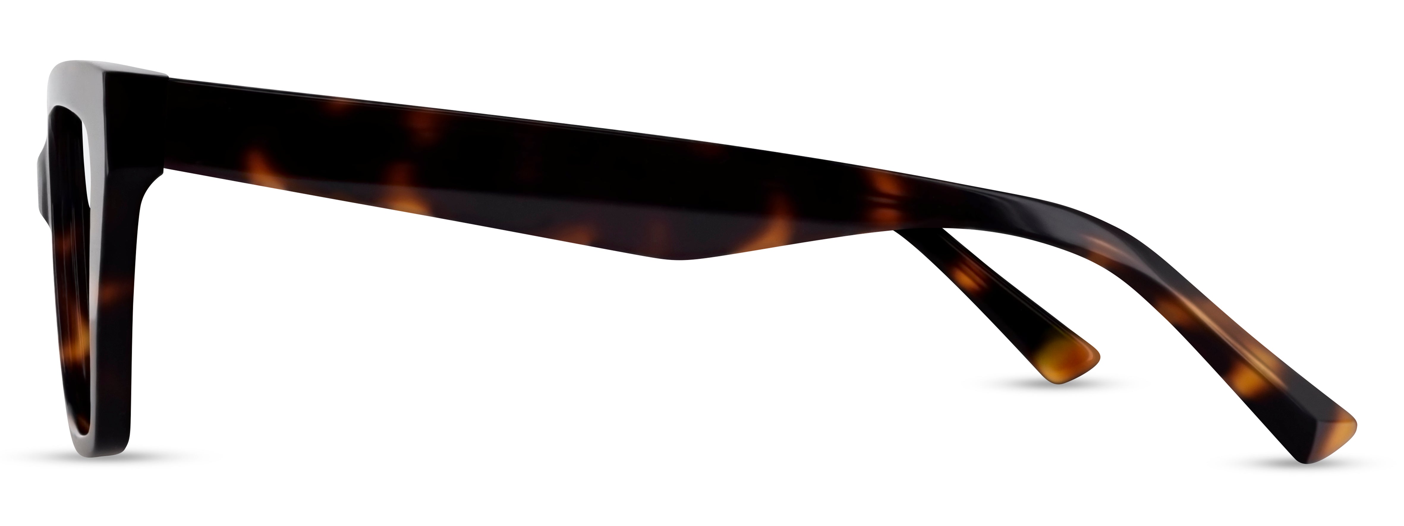 Angled view of Arhlo frame ARH013#color_C2 Polished Tortoiseshell