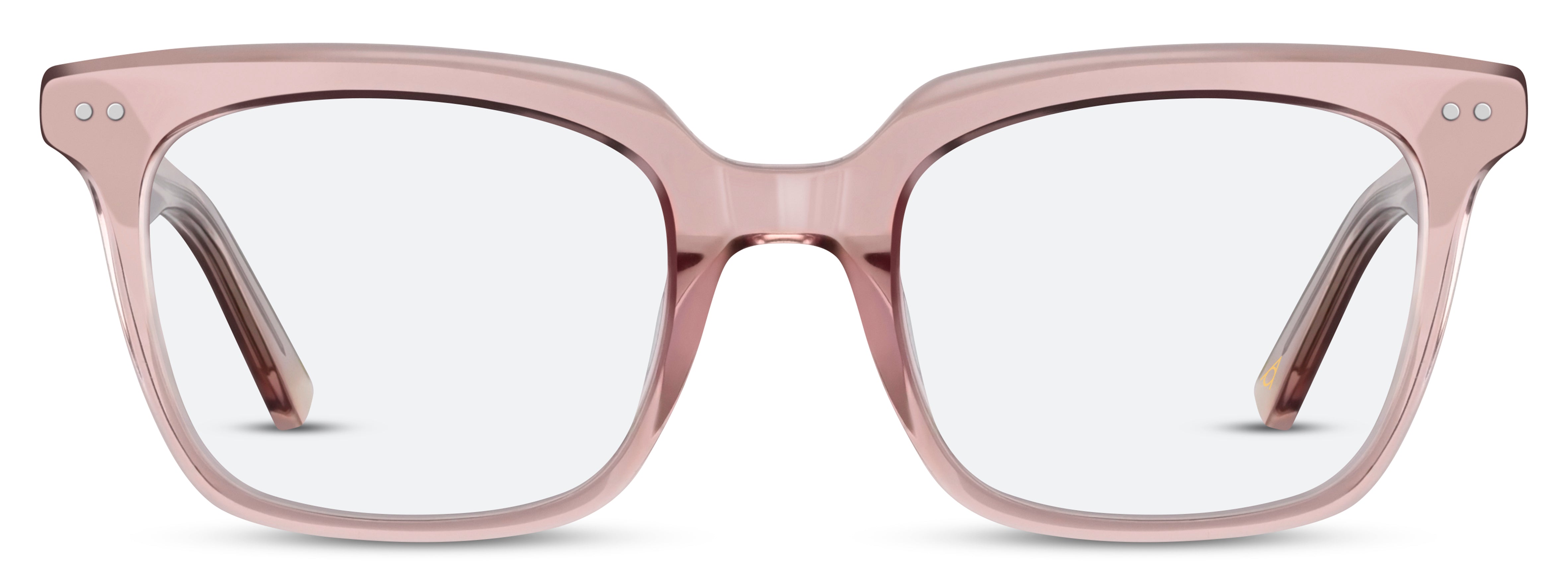 Front view of Arhlo frame ARH015#color_C2 Pink Crystal