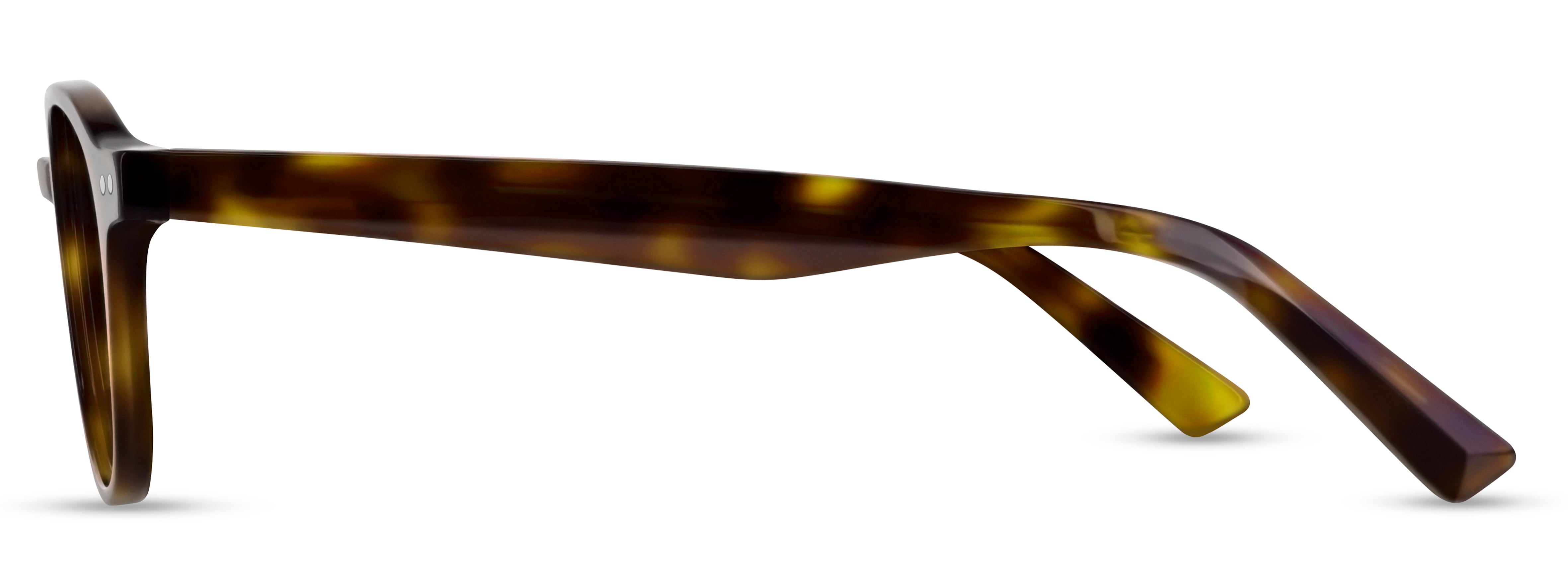 Angled view of Arhlo frame ARH016#color_C1 Polished Tortoiseshell