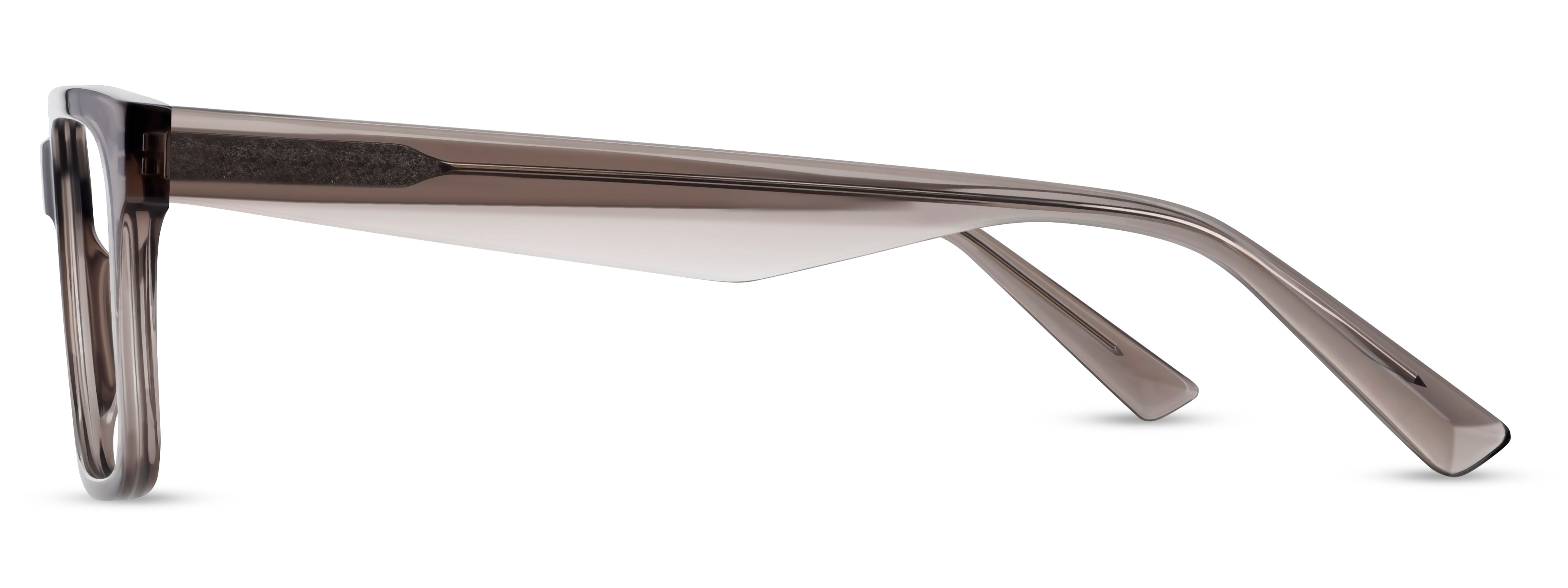 Angled view of Arhlo frame ARH025#color_C2 Polished Warm Grey