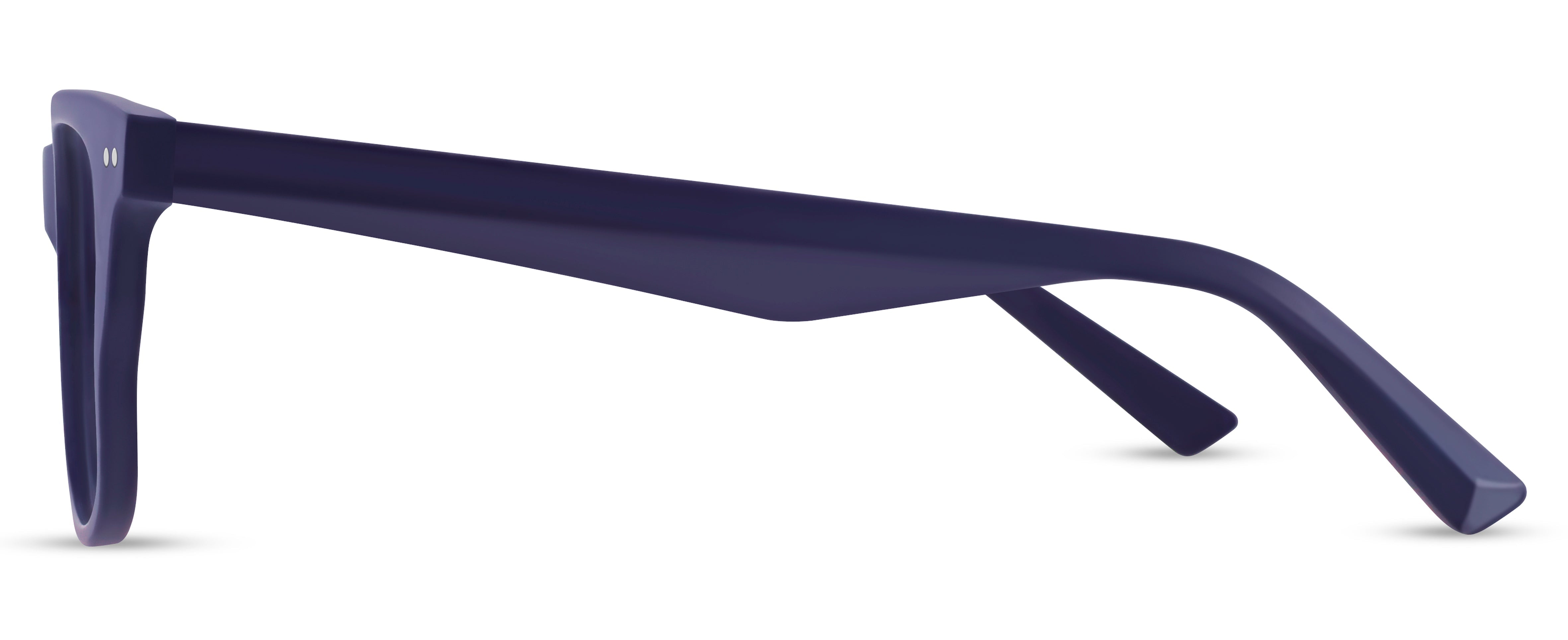 Angled view of Arhlo frame ARH034#C2 Mat Navy