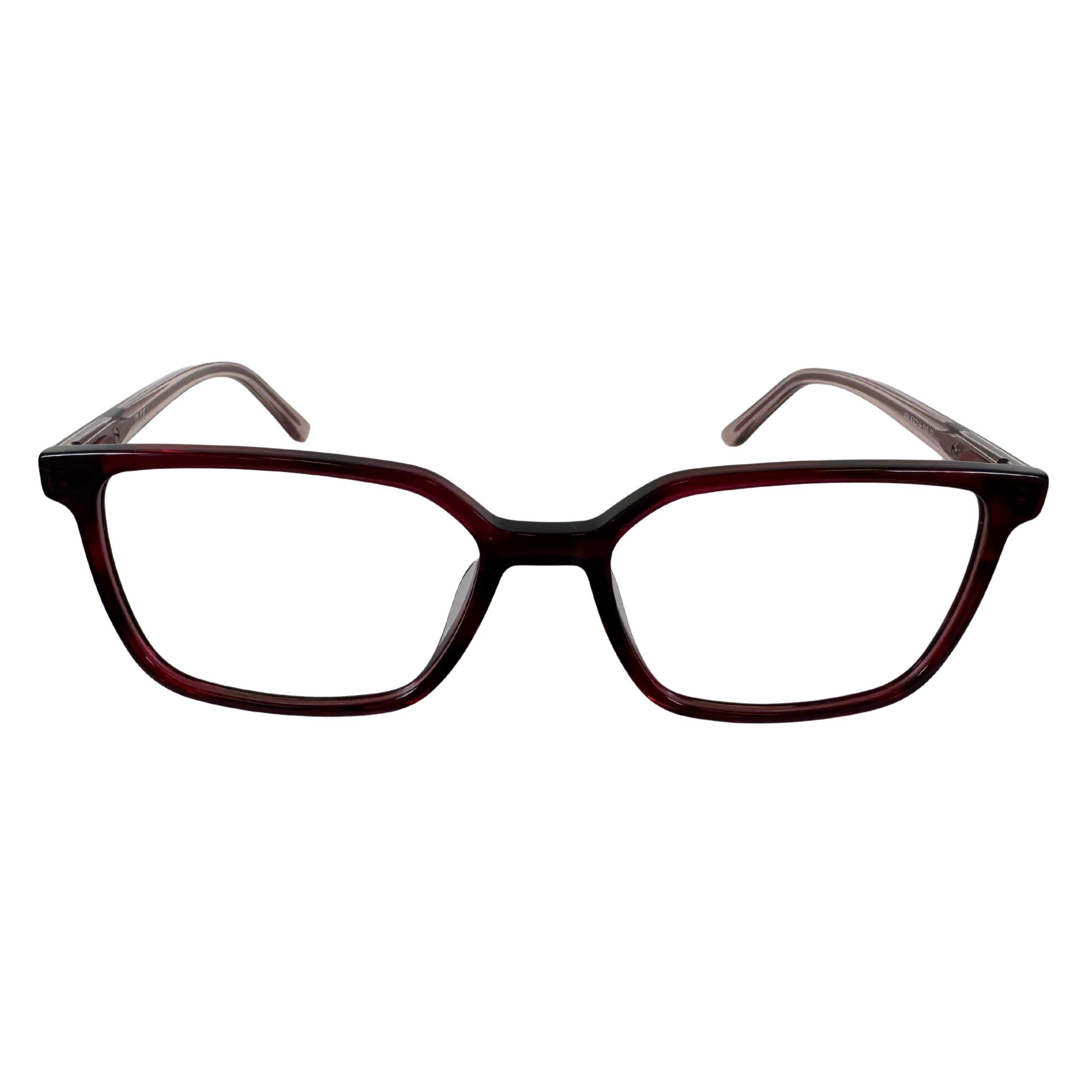 Front view of ASA #color_Shiny Transparent Red