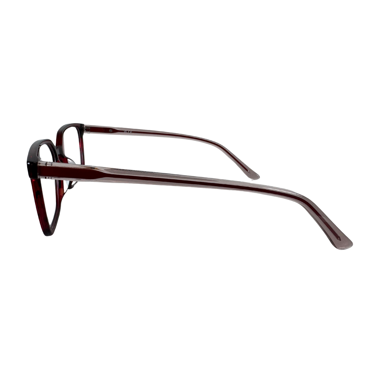 Side view of ASA #color_Shiny Transparent Red