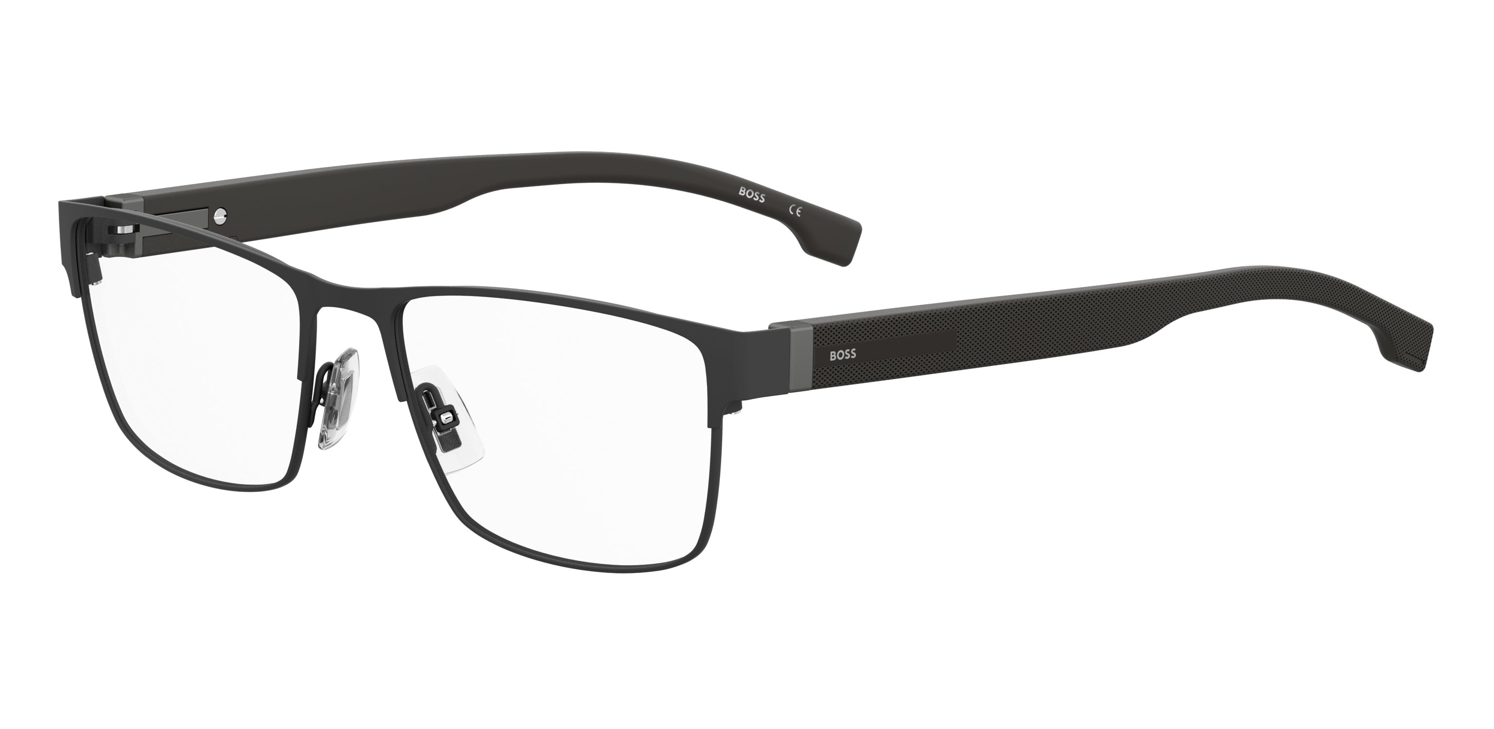 Left view of hugo boss 1040 frame #color_matte black