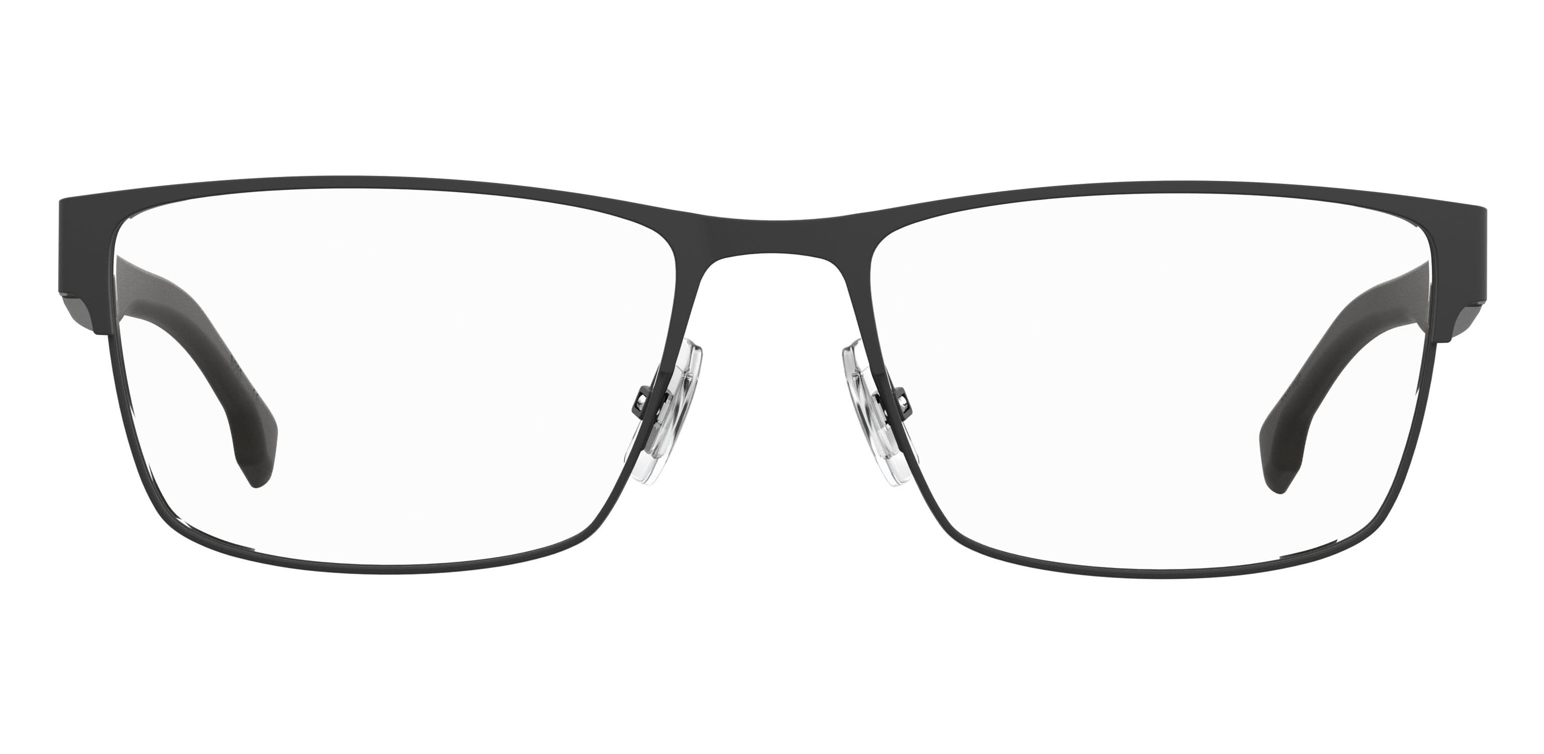 Front view of hugo boss 1040 frame #color_matte black