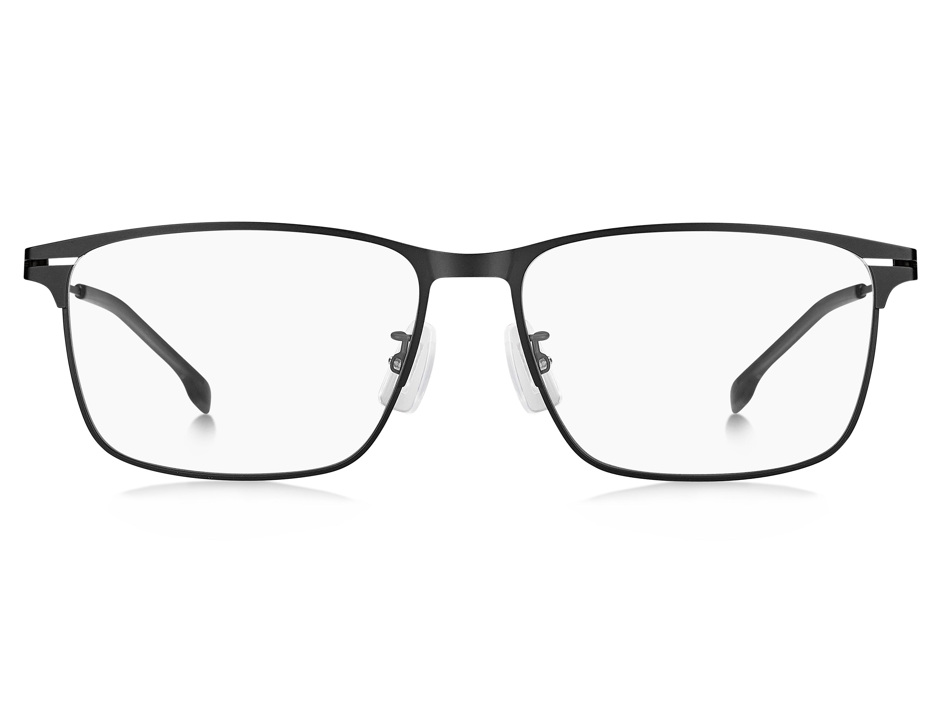 Front view of hugo boss 1467 frame #color_matte black