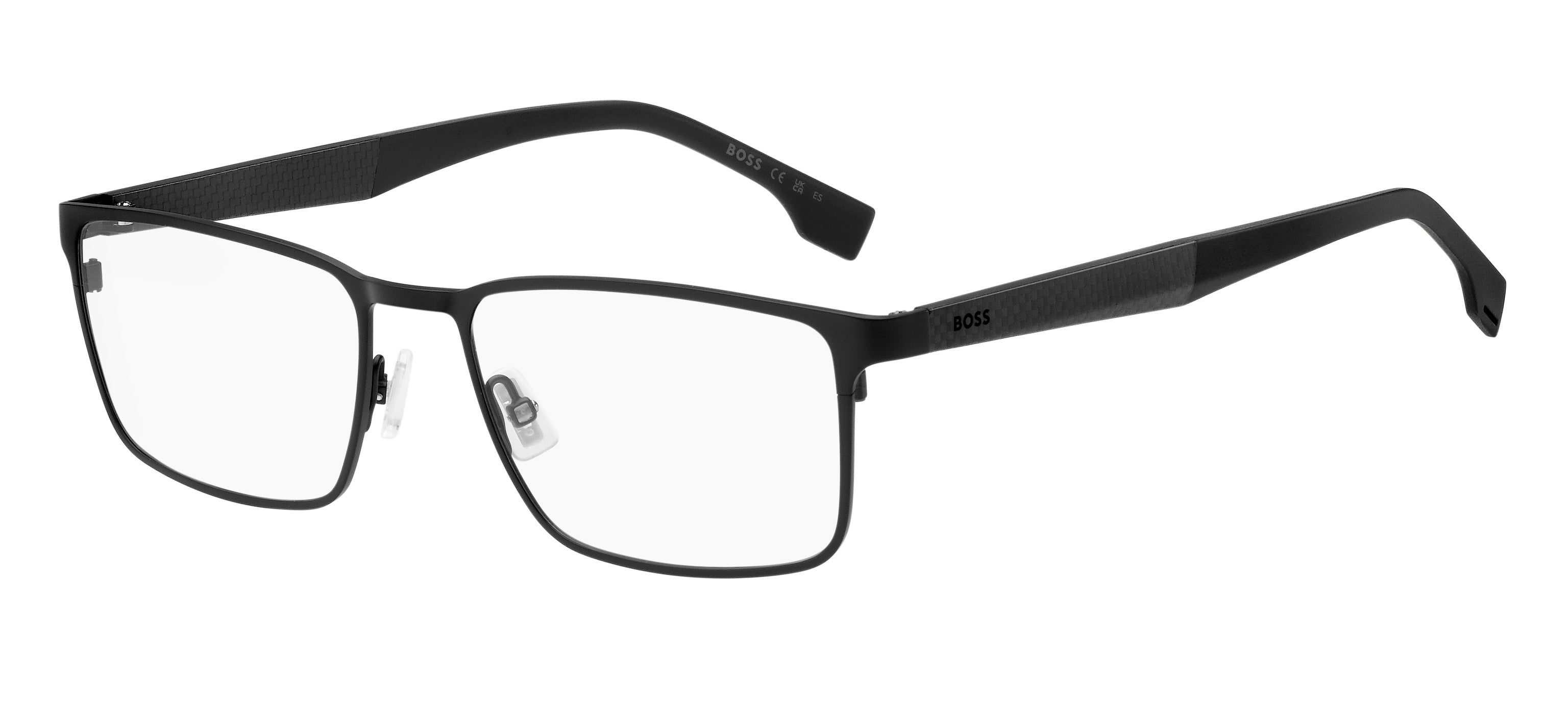 Side view of hugo boss 1488 frame #color_matte black
