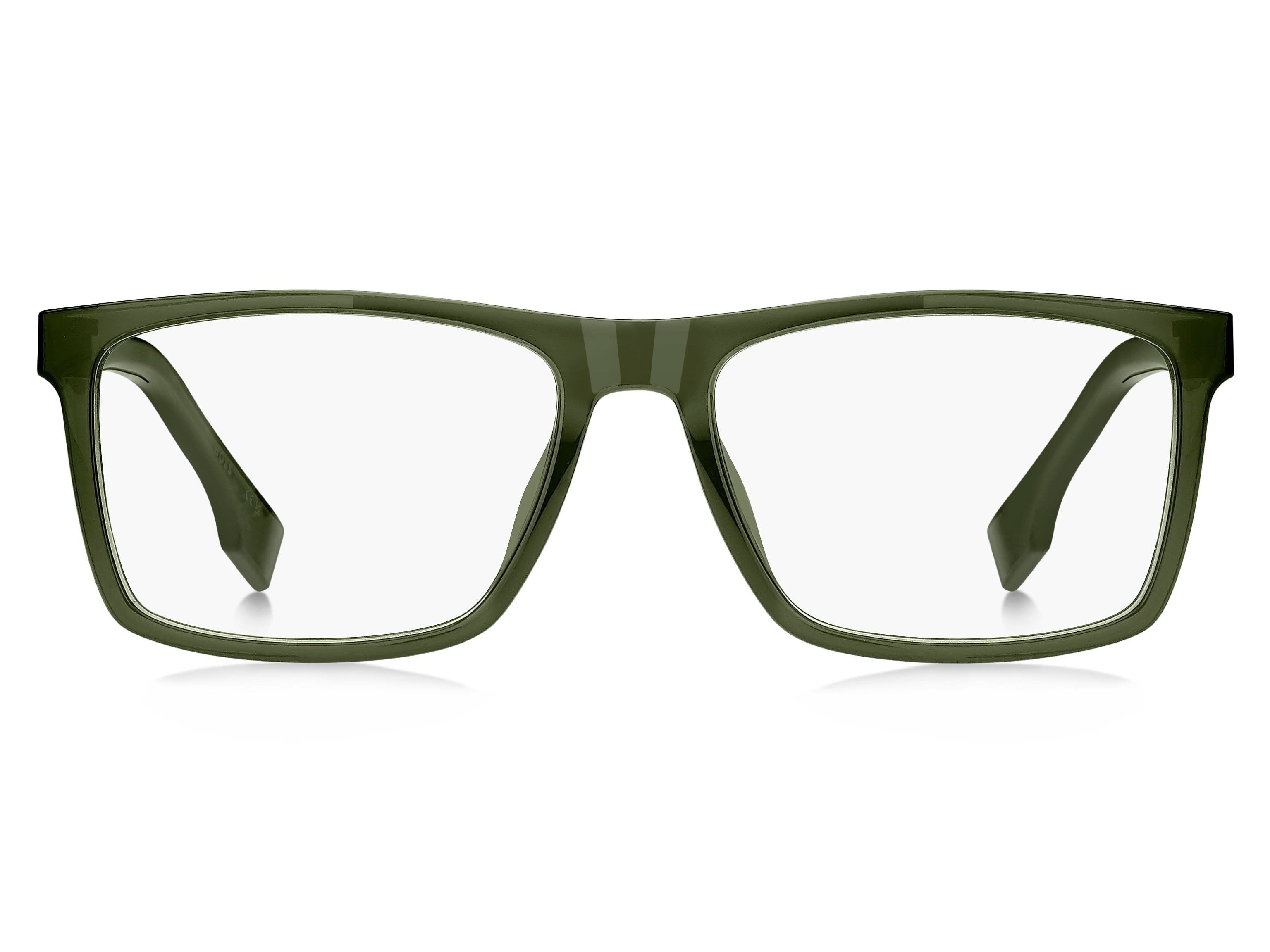 Front view of hugo boss 1701 frame #color_green