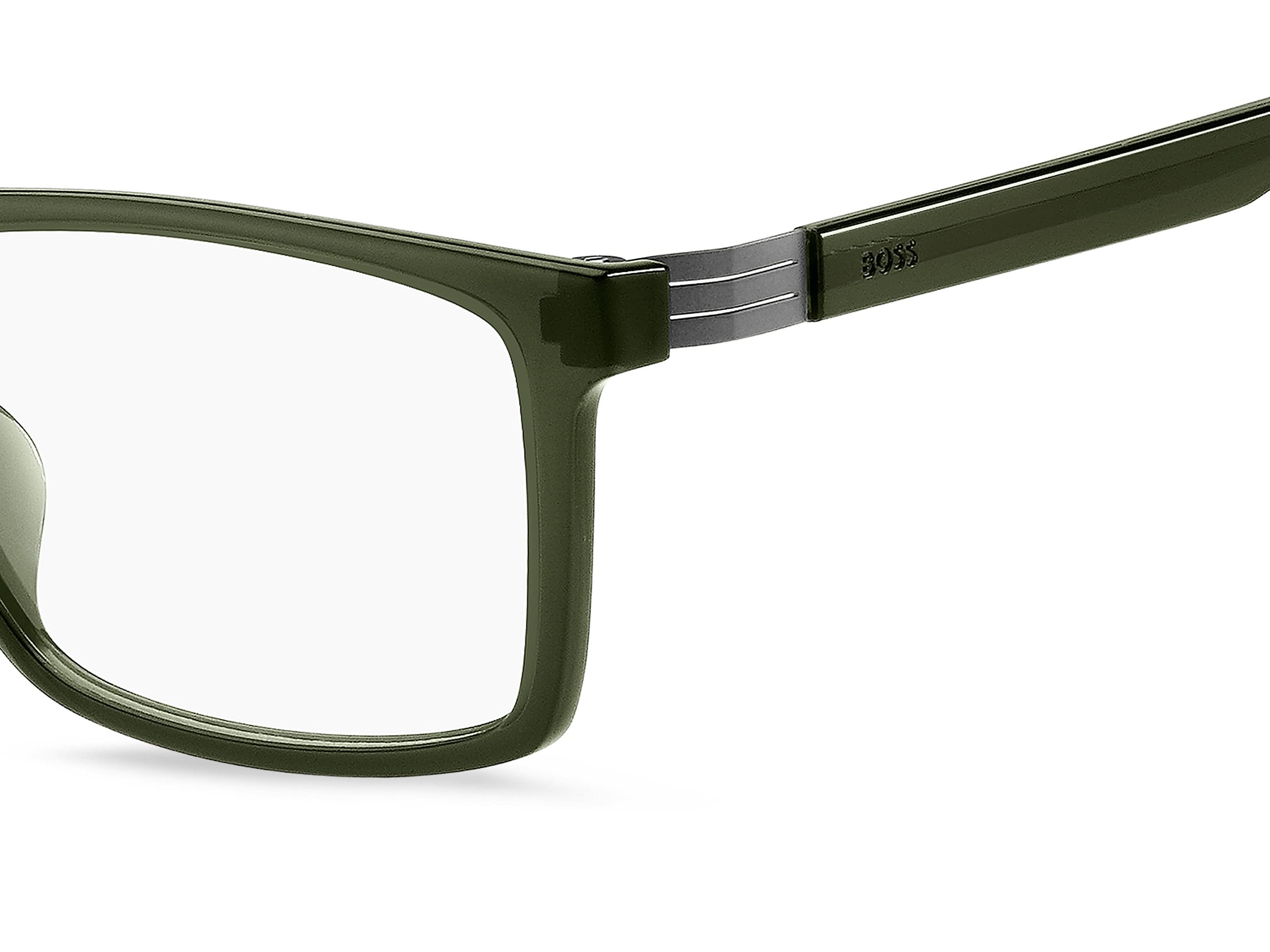 Back view of hugo boss 1701 frame #color_green