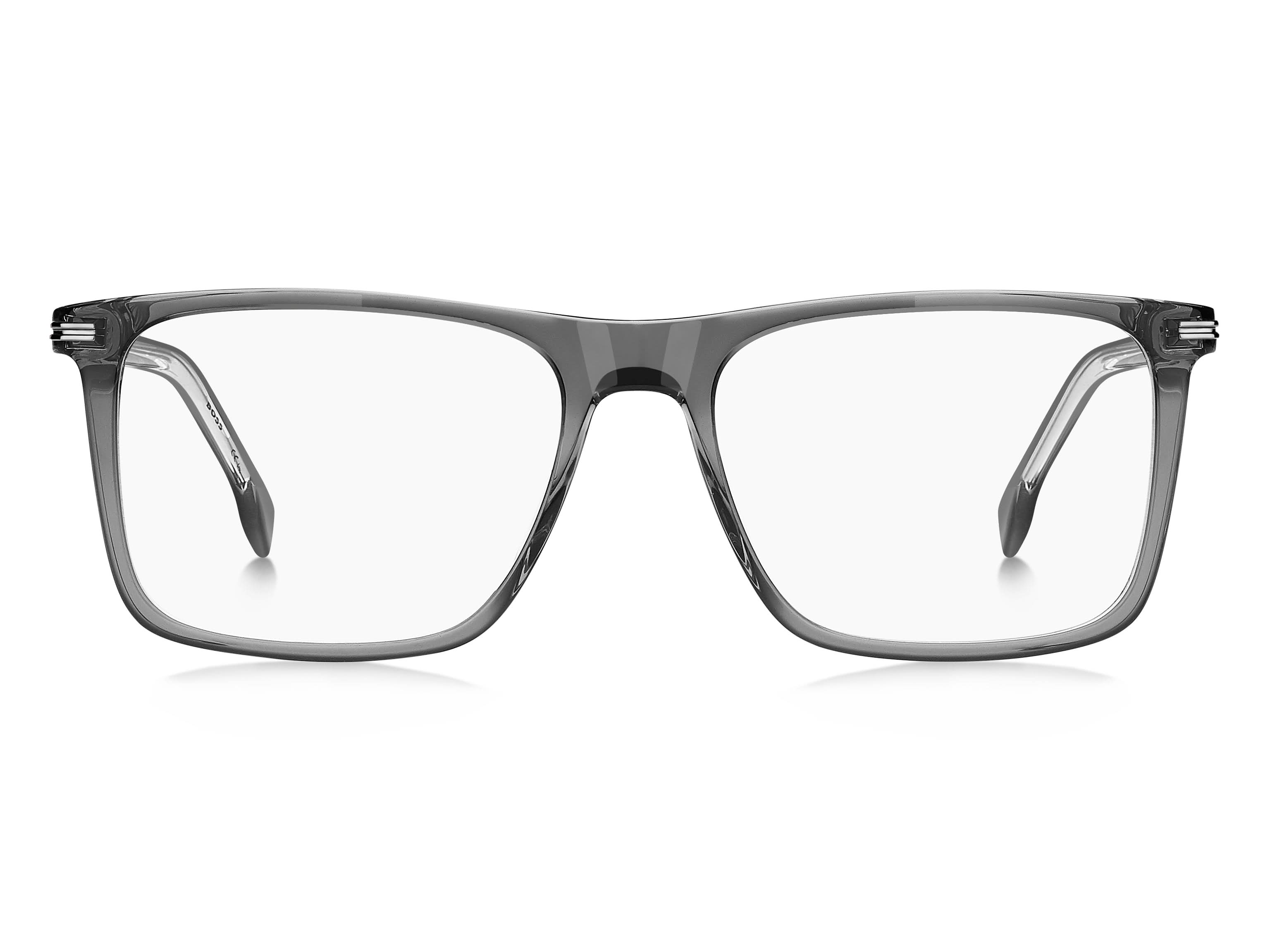 Front view of hugo boss 1754 frame #color_ruthenium