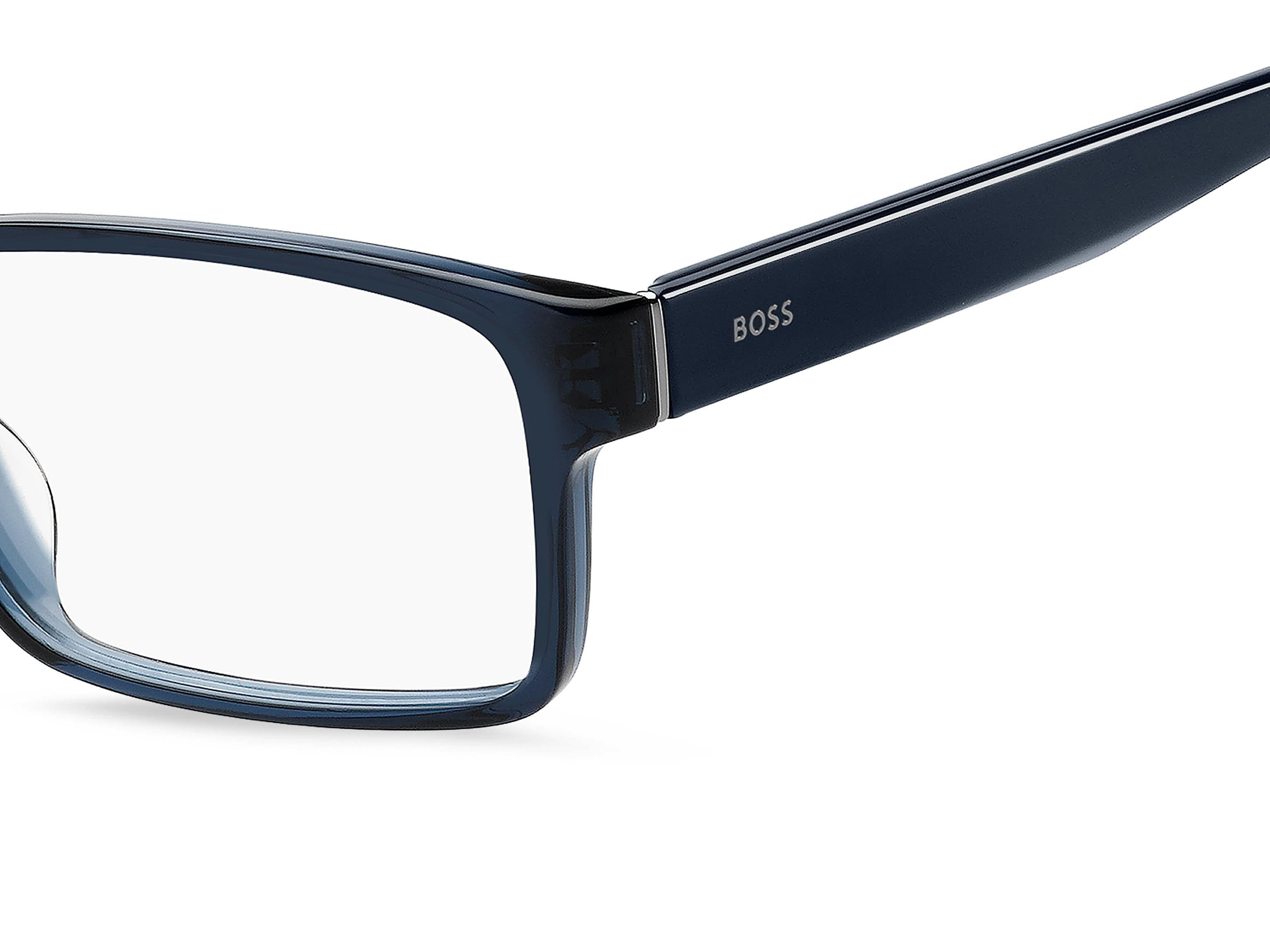 Back view of hugo boss 1763 frame #color_green