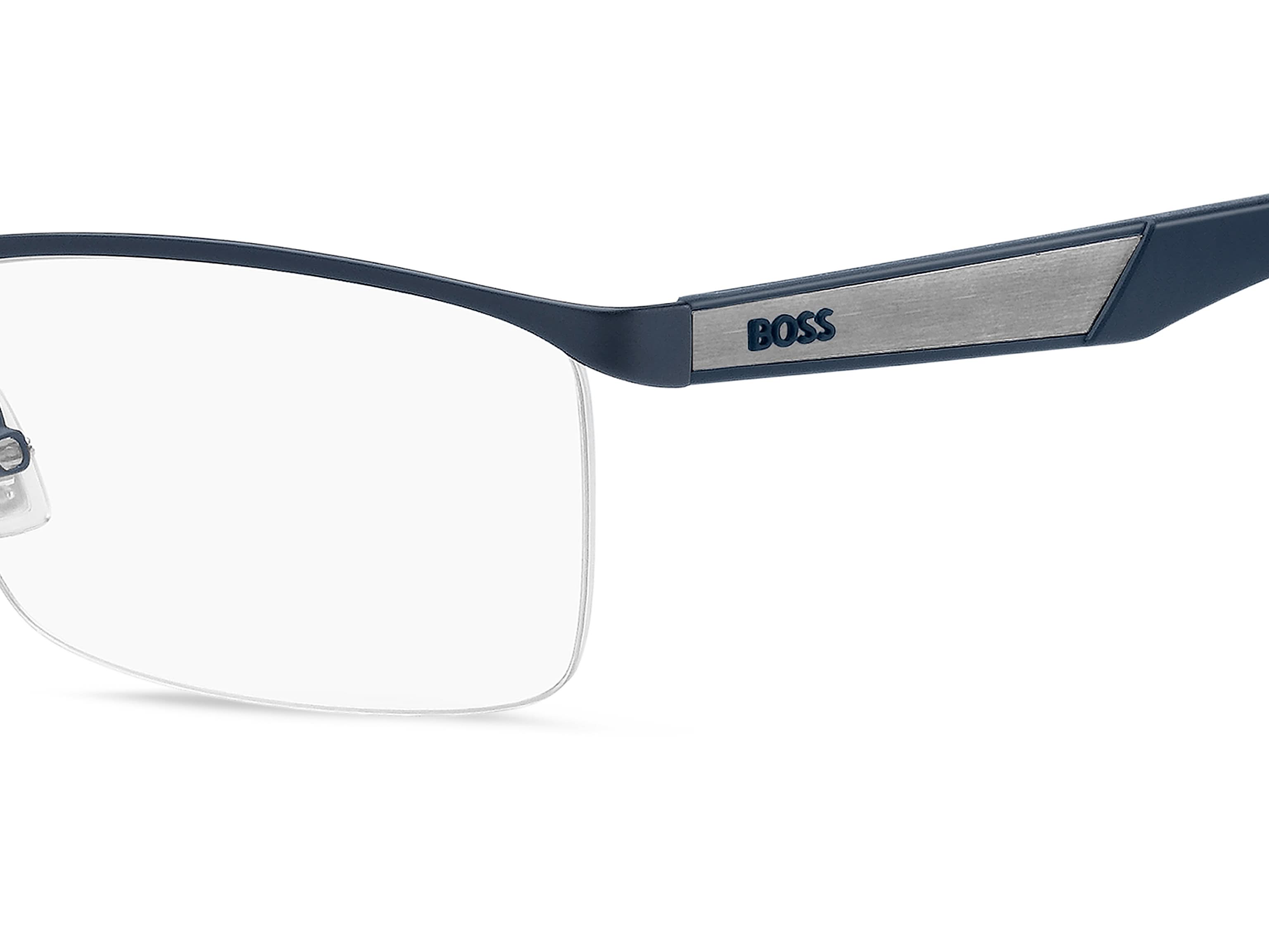 Back view of hugo boss 1770 frame #color_matte blue