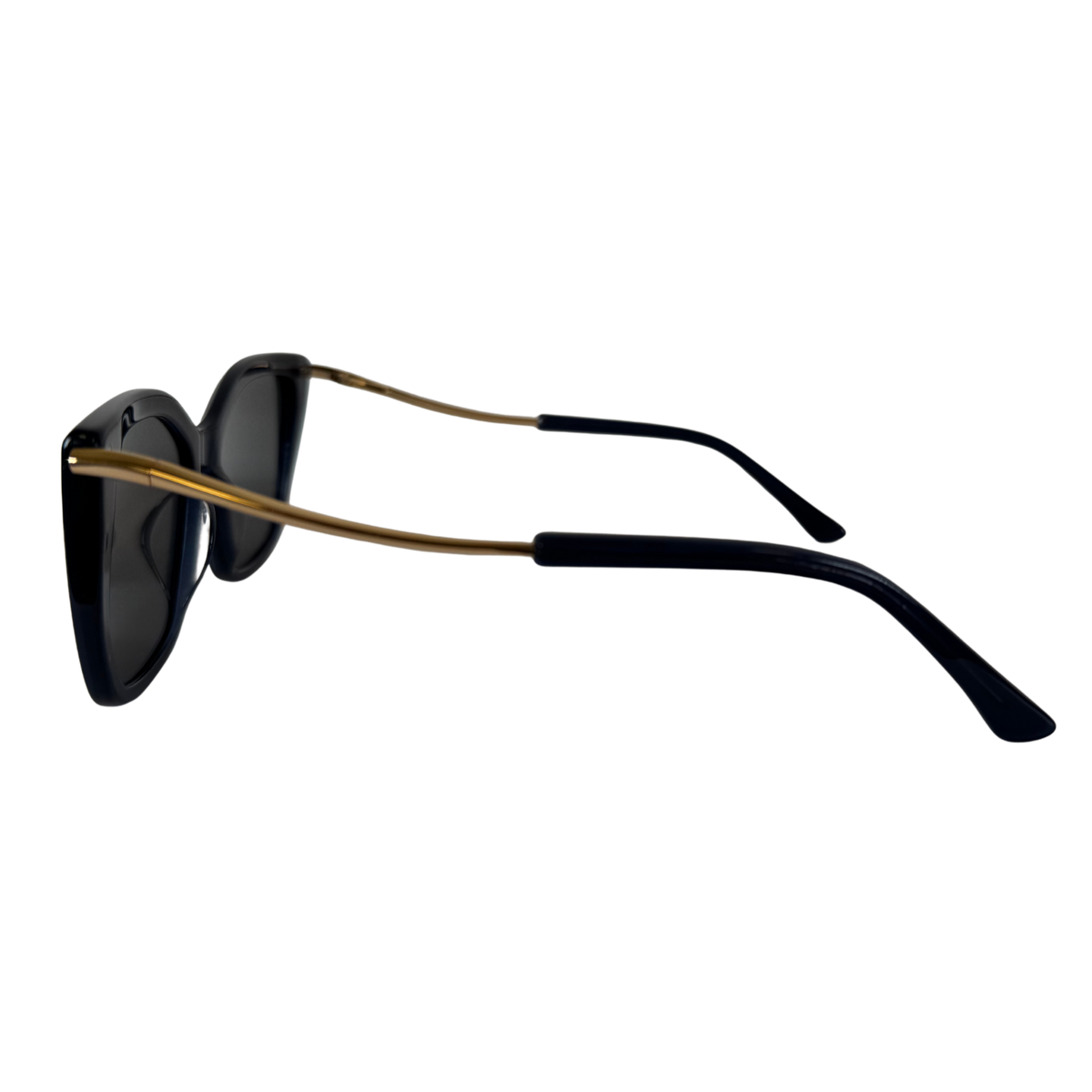 Side view of BIBI #color_Transparent Duck Blue