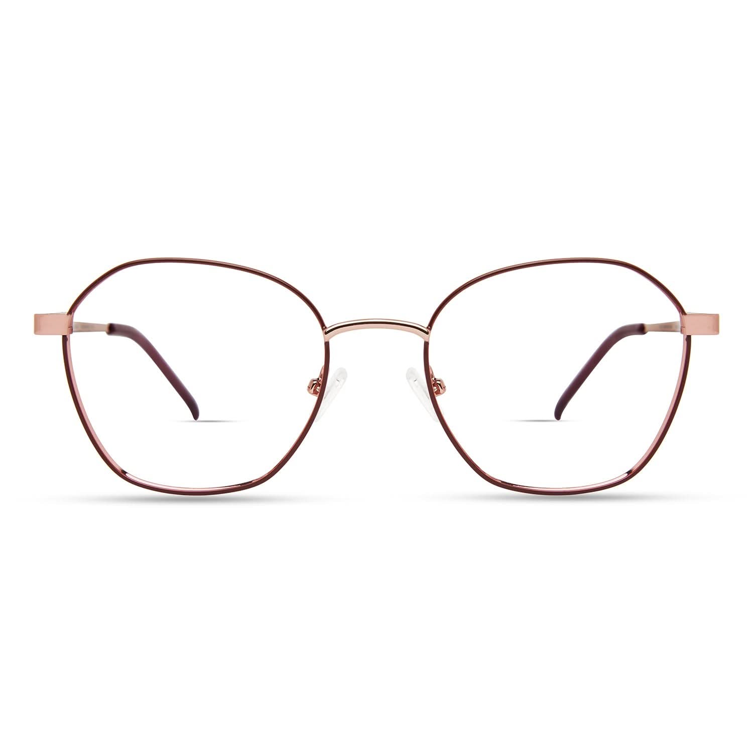 Front view of Eco Chia 1#color_burgundy
