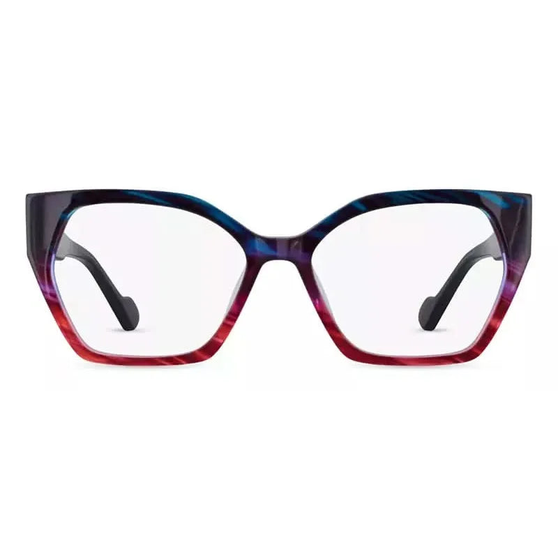 Front view of Cocoa Mint CM9149 #C2 Blue/Pink