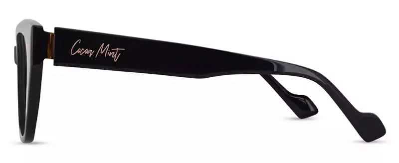 Side view of Cocoa Mint CM9149 #C2 Blue/Pink