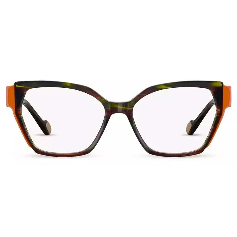 Front view of Cocoa Mint CM9197 #C1 Green Brown
