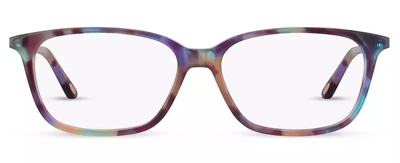 Front view of Cocoa Mint CM9201 #C1 Brown Teal Marble