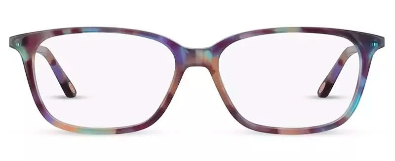 Front view of Cocoa Mint CM9201 #C1 Brown Teal Marble