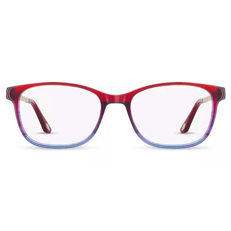 Front view of Cocoa Mint CM9205 #C1Red/Blue Fade
