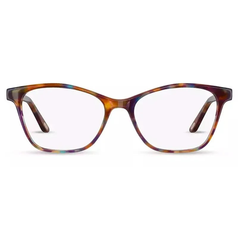 Front view of Cocoa Mint CM9206 #C1 Brown/Purple Marble