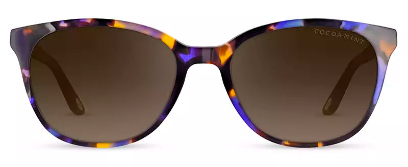 Front view of Cocoa Mint CM2152 1#color_blue purble marble