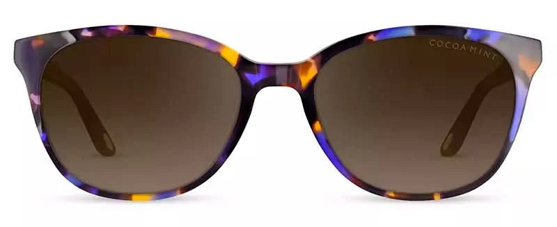 Front view of Cocoa Mint CM2152 1#color_blue purble marble