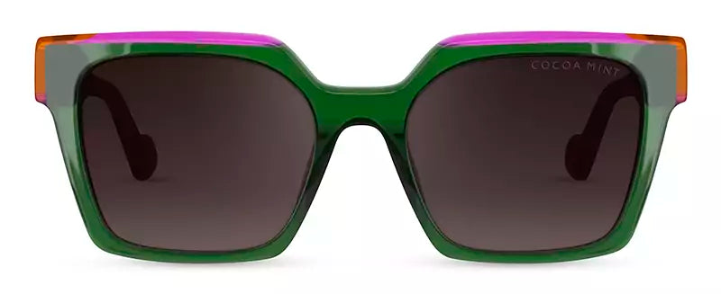 Front view of Cocoa Mint CMS2168 C1#Green